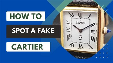 fake cartier mens watches|how to authenticate cartier watch.